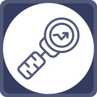 seo modern simgesinin vektör illüstrasyonu