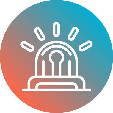 Modern bir simgenin vektör illüstrasyonu