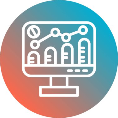 seo modern simgesinin vektör illüstrasyonu