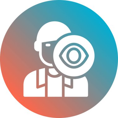 Çember biçiminde bir simgenin vektör illüstrasyonuName