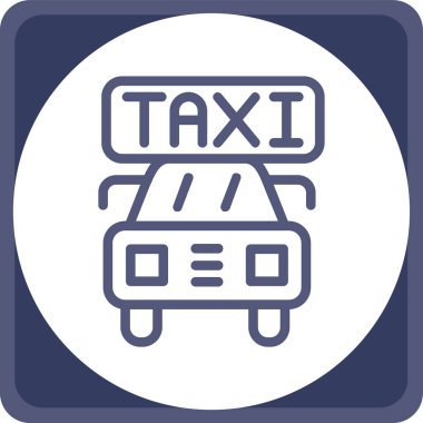 - Araba. Web simgesi basit illüstrasyon