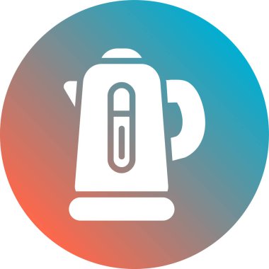 Kahve fincanı simgesinin vektör çizimi