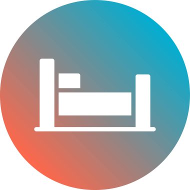 Otel modern simge vektör illüstrasyonu