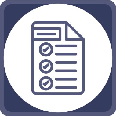 Dosya. Web simgesi basit illüstrasyon