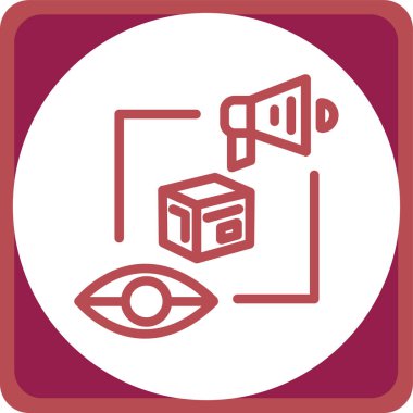 cctv modern simgesinin vektör illüstrasyonu