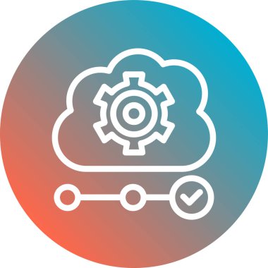 Vektör ayarı Simge illüstrasyonu