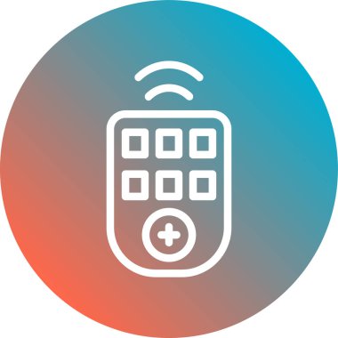 Vektör telefon simgesi illüstrasyonu