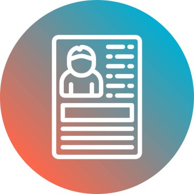 dosya biçimi simgesi, vektör illüstrasyonu