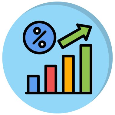 Çizelge. Web simgesi basit illüstrasyon