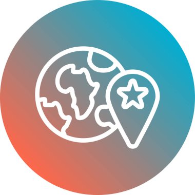 seo modern simgesinin vektör illüstrasyonu