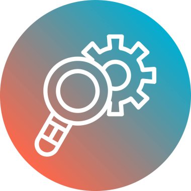 Ayarlama. Web simgesi basit illüstrasyon