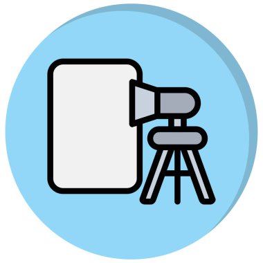 Beyaz arkaplanın vektör illüstrasyonu