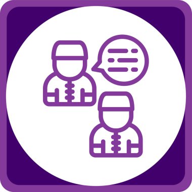 Modern insan simgesinin vektör çizimi