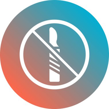 Soyut arkaplanda sigara içilen simge yok