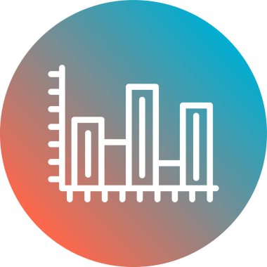 Vektör illüstrasyonu, simge ögesi biçimi