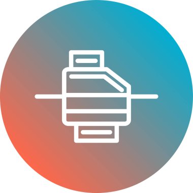 Modern simgenin vektör illüstrasyonu