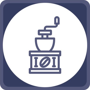 Vektör Kahve Simgesi illüstrasyonu