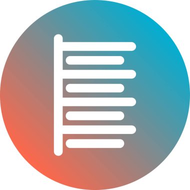 Modern b 'nin vektör illüstrasyonu