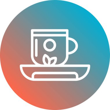 kahve fincanı vektör simgesi