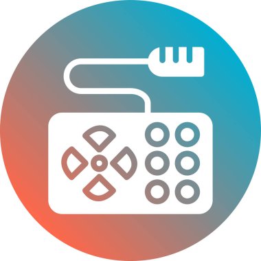 Modern b 'nin vektör illüstrasyonu eksik simgesi