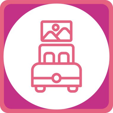 Modern b 'nin vektör illüstrasyonu eksik simgesi