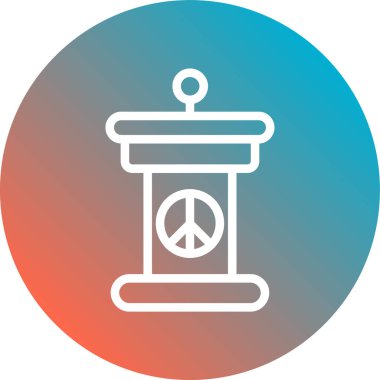 Modern simgenin vektör illüstrasyonu