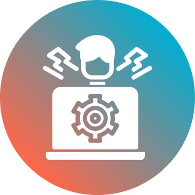 bilgisayar simgesi vektör illüstrasyonu