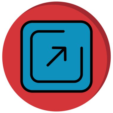 seo modern simgesinin vektör illüstrasyonu