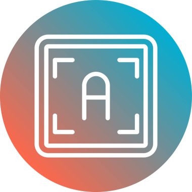 Modern b 'nin vektör illüstrasyonu bir harf simgesinden yoksun