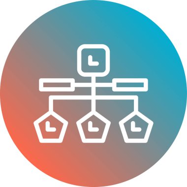 Seo simgesinin vektör illüstrasyonu