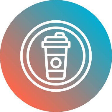 Vektör Kahve Simgesi illüstrasyonu