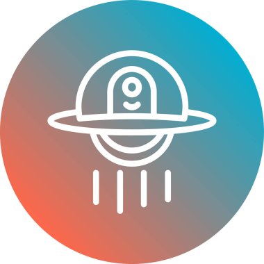 Bir simgenin vektör illüstrasyonu