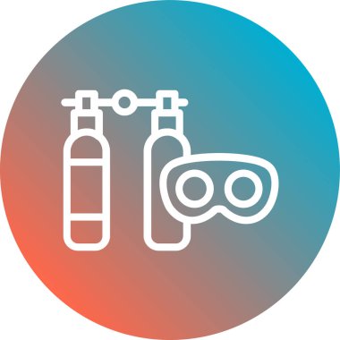 Vektör illüstrasyonu, simge ögesi arkaplanı