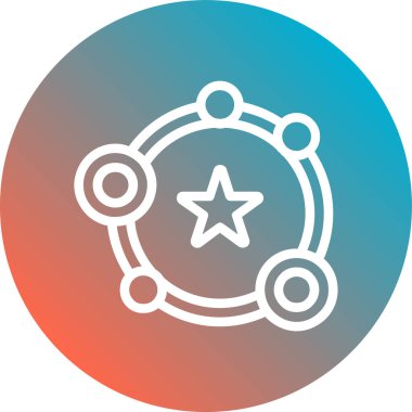 seo modern simgesinin vektör illüstrasyonu