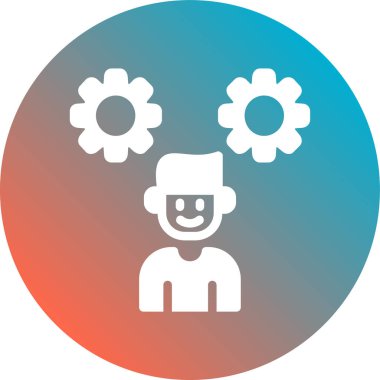 seo modern simgesinin vektör illüstrasyonu