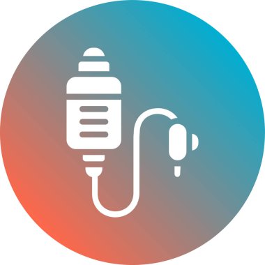 Elektrik kablosunun vektör illüstrasyonu