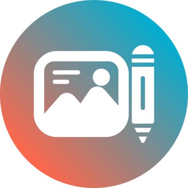 Uygulama modern simgesinin vektör illüstrasyonu