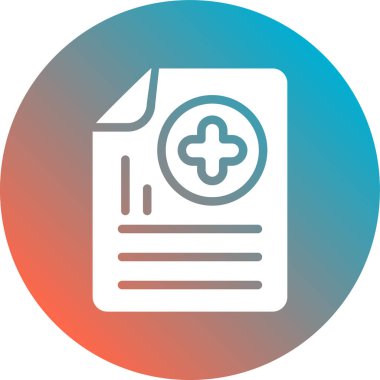 tıbbi simge vektör illüstrasyonu