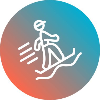 İnsan simgesinin vektör illüstrasyonu