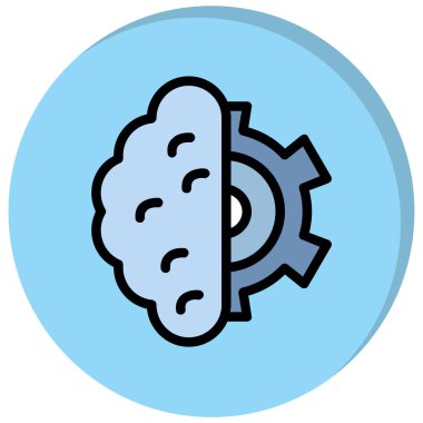 Teçhizat Web simgesi basit illüstrasyon