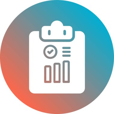 Belge simgesinin vektör illüstrasyonu