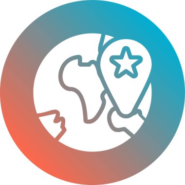 seo modern simgesinin vektör illüstrasyonu