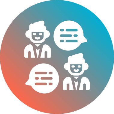 İş simgesinin vektör illüstrasyonu