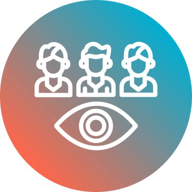 Modern simgenin vektör illüstrasyonu