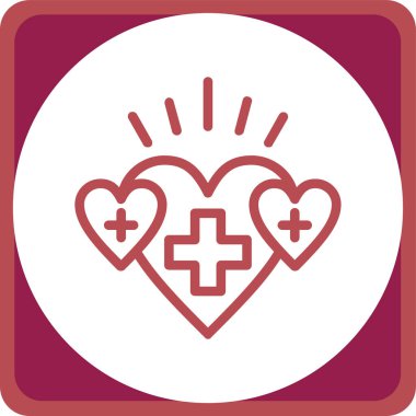 tıbbi simge vektör illüstrasyonu