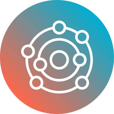 seo modern simgesinin vektör illüstrasyonu