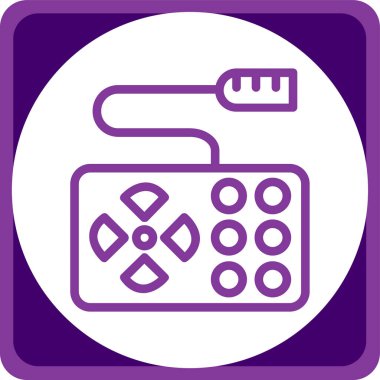 Modern oto tamir simgesinin vektör illüstrasyonu