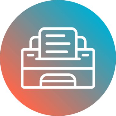 vektör dizini simgesi, basit tasarım