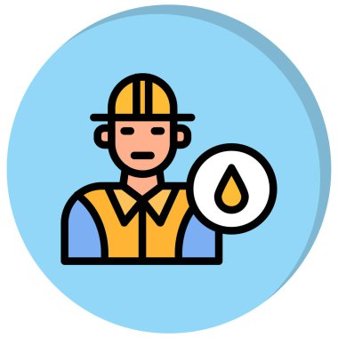 Yağ damlası ikonu. Web için yağ vektörü simgelerinin özet çizimi