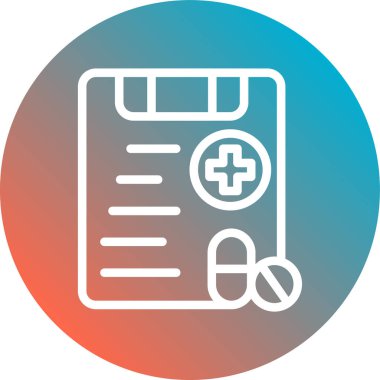 tıbbi simge vektör illüstrasyonu